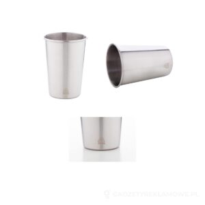 Redisha Mono kubek ze stali nierdzewnej z recyklingu - srebrny – zdjęcia produktu