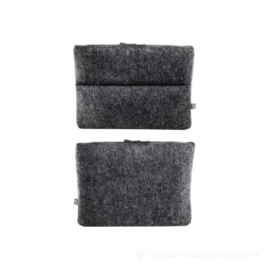Refelt Comp Torba na laptopa z filcu RPET - ciemnoszary – zdjęcia produktu
