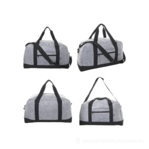 Refelt Travel Torba sportowa z filcu RPET - szary – zdjęcia produktu
