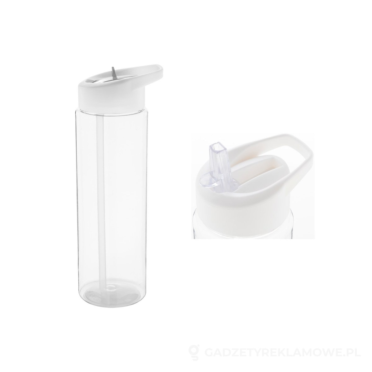 AP800579-01-wariant-watermark Fitty butelka sportowa RPET - biały – zdjęcia produktu