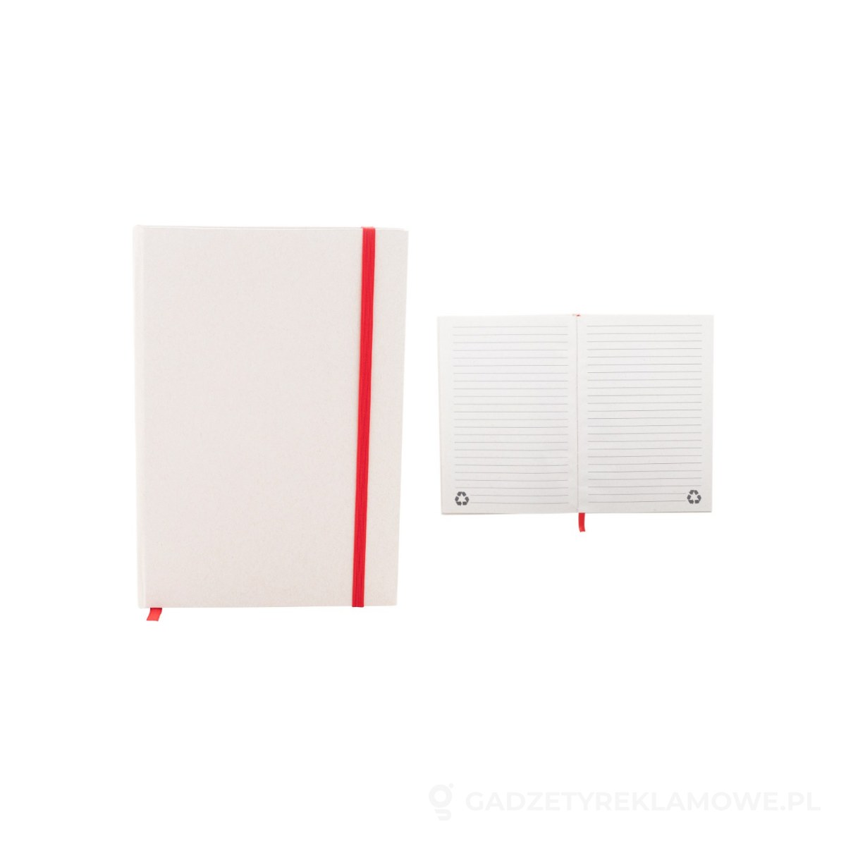 AP800776-05-wariant-watermark Relact Note notes z kartonów po mleku - czerwony – zdjęcia produktu