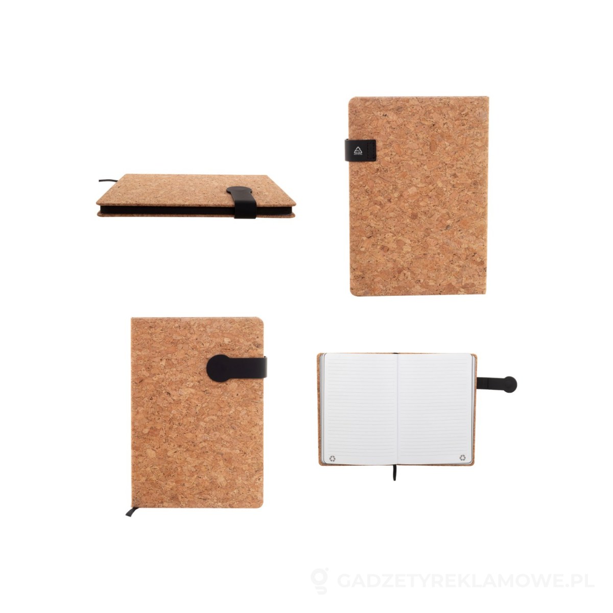 AP800779-10-wariant-watermark Corflop notes - czarny – zdjęcia produktu