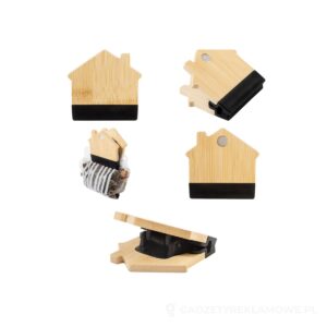 CasaClip magnes na lodówkę i klips - naturalny – zdjęcia produktu