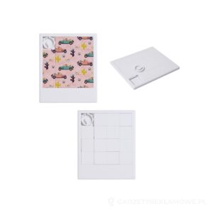 Mazimi puzzle przesuwane RABS - biały – zdjęcia produktu