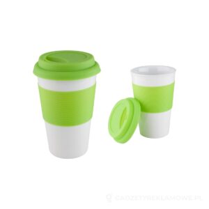 Soft Touch kubek z elementami silikonu – zdjęcia produktu