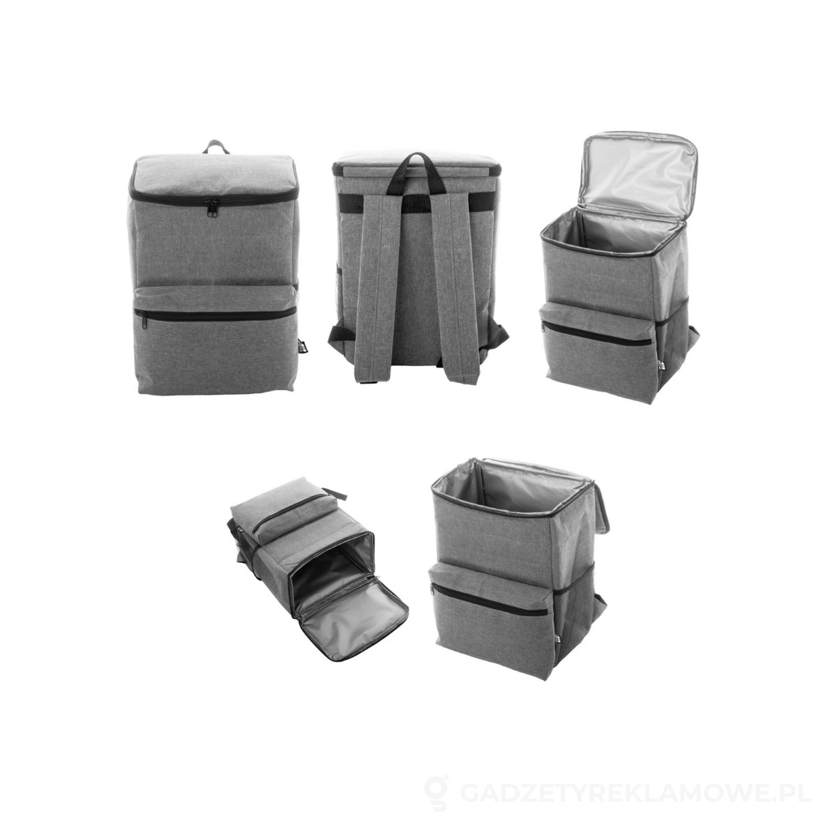 AP808130-77-wariant-watermark Frezen plecak termiczny RPET - szary – zdjęcia produktu