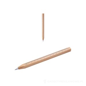 Burnham Black długopis / linijka - naturalny – zdjęcia produktu