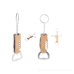 Sukubo Mini otwieracz do butelek / brelok - naturalny – zdjęcia produktu