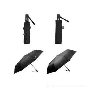 Floccus parasol RPET - czarny – zdjęcia produktu