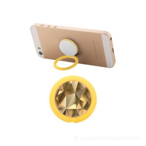 Cloxon uchwyt na telefon - żółty – zdjęcia produktu