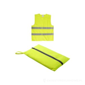 Visibo kamizelka odblaskowa - fluorescencyjny żółty – zdjęcia produktu