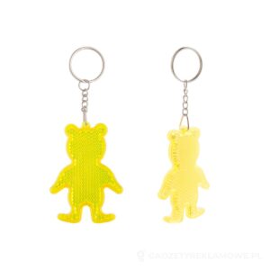 Safebear brelok odblaskowy - żółty – zdjęcia produktu