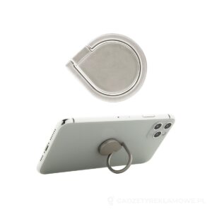 Zring uchwyt na telefon - srebrny – zdjęcia produktu