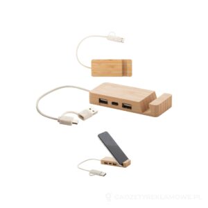 Mobaru hub USB - naturalny – zdjęcia produktu