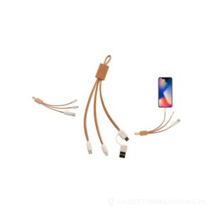 Koruku kabel USB do ładowania - naturalny – zdjęcia produktu