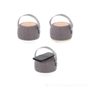 Lumifi ładowarka głośnik bezprzewodowy - szary – zdjęcia produktu