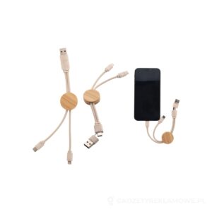 Nihon kabel USB do ładowania - naturalny – zdjęcia produktu