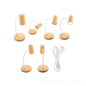 Komono lampa/lampka na biurko - naturalny – zdjęcia produktu