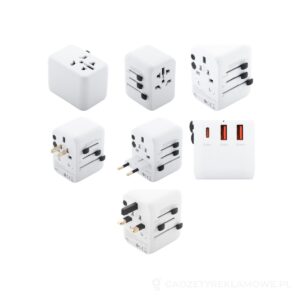 Jetsetter Plus adapter podróżny / przejściówki - biały – zdjęcia produktu