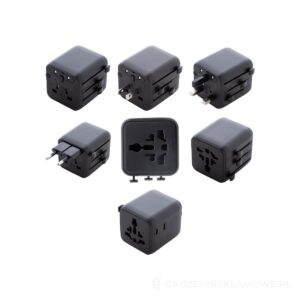 Jetsetter Pico adapter podróżny RPC - czarny – zdjęcia produktu