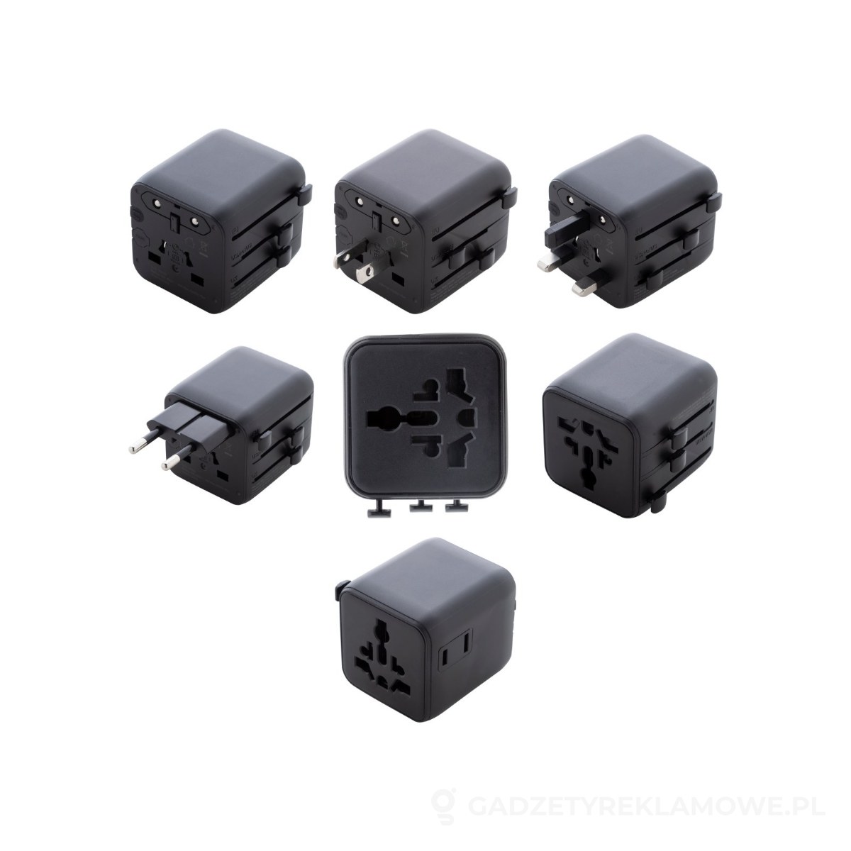 AP864057-10-wariant-watermark Jetsetter Pico adapter podróżny RPC - czarny – zdjęcia produktu