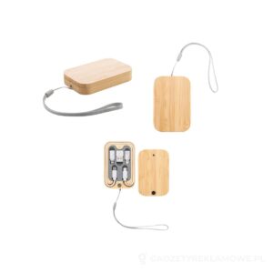 Cabsly zestaw kabli USB do ładowania - naturalny – zdjęcia produktu