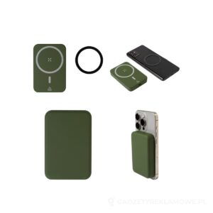 Rabobank Mag power bank RABS - ciemnozielony – zdjęcia produktu