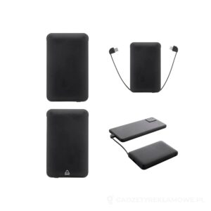 Slimbank Powerbank RABS - czarny – zdjęcia produktu
