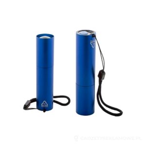 Chargelight Tone latarka akumulatorowa z recyklingowanego aluminium - niebieski – zdjęcia produktu