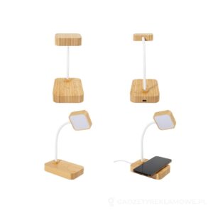 VoltGlow lampa biurkowa z ładowarką bezprzewodową – zdjęcia produktu