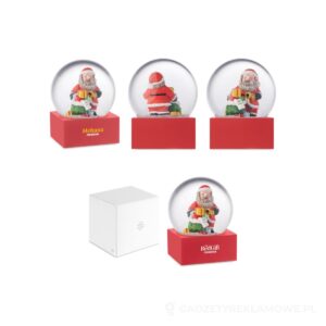 Szklana kula śnieżna SANTISIMO - czerwony – zdjęcia produktu