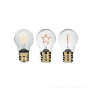 Żarówka dekoracyjna LED LUMIGLOW - żółty – zdjęcia produktu
