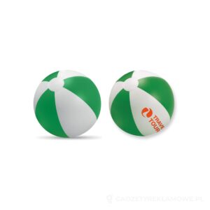 Nadmuchiwana piłka plażowa PLAYTIME - zielony – zdjęcia produktu