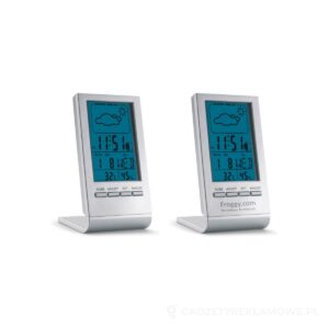 Stacja pogodowa z LCD SKY - srebrny – zdjęcia produktu