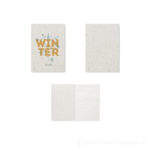 Notes A5 z papieru siewnego SEED BOOK - biały – zdjęcia produktu