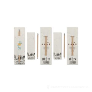Ołówek w etui z nasionami PENSEED - biały – zdjęcia produktu