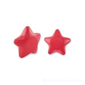 Gwiazda antystresowa PU STARLY - czerwony – zdjęcia produktu