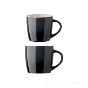 Kubek ceramiczny 300ml PEZE - szary – zdjęcia produktu