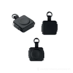 Zwijany kabel USB-C 100 W SKILFUL - czarny – zdjęcia produktu