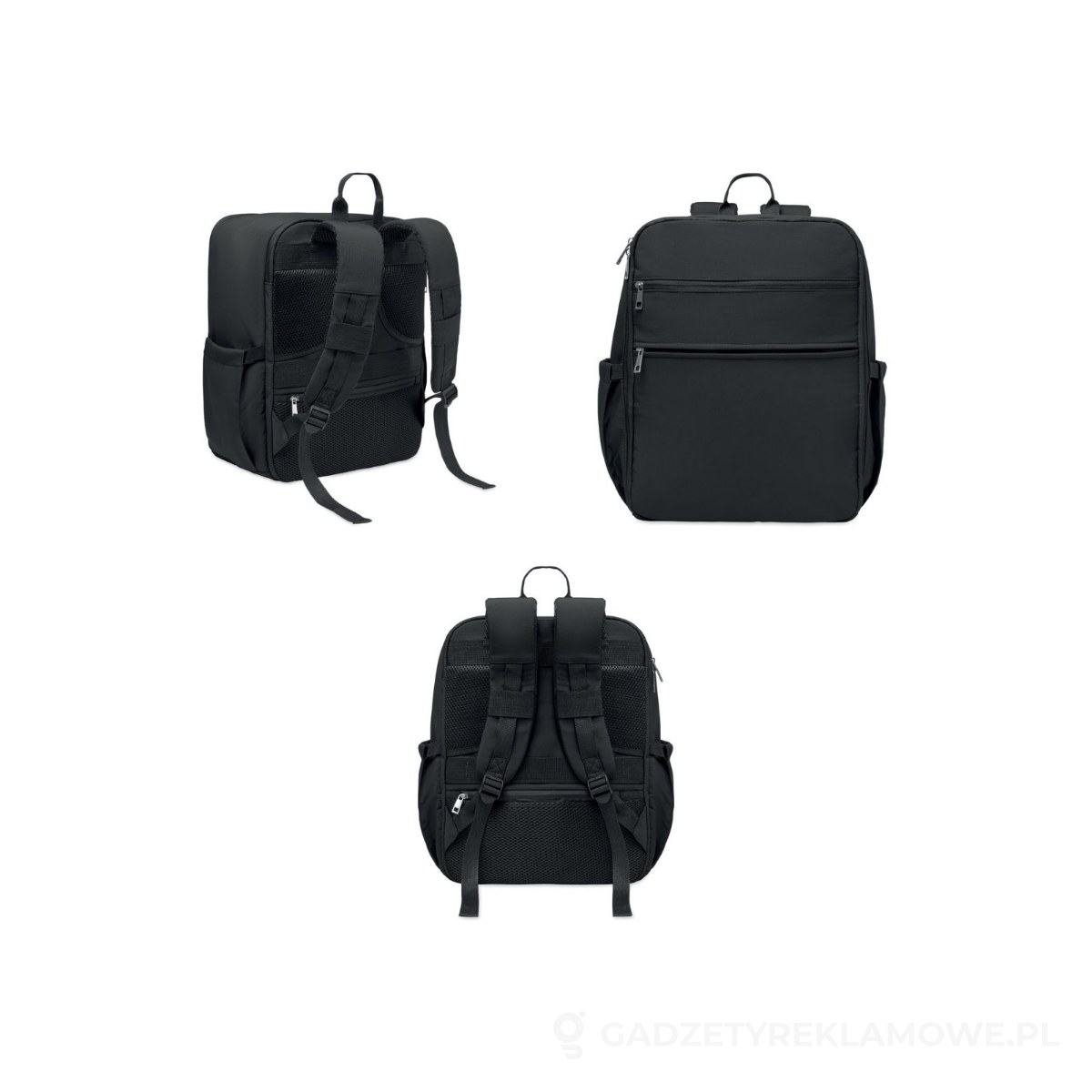 MO3155-03-wariant-watermark Plecak kabinowy nylon 20L SALEM - czarny – zdjęcia produktu