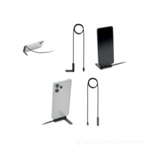 stojak na telefon z kablem USB- NIFTY – zdjęcia produktu