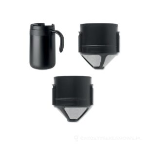 Filtr do kawy do kubka o podwój CAFETITO - czarny – zdjęcia produktu