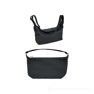 Nylonowa torba miejska na ramię SLING - czarny – zdjęcia produktu