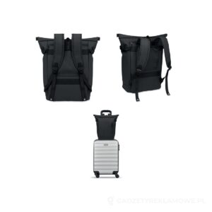 Plecak rowerowy PU na laptopa 2 RIDE BACKPACK - czarny – zdjęcia produktu