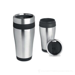 Kubek ze stali nierdz, 455ml TRAM - czarny – zdjęcia produktu
