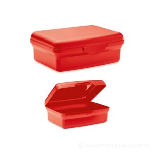 Lunch box z PP 800ml CARMANY - czerwony – zdjęcia produktu
