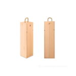 Drewniane pudełko na wino VINBOX - brazowy – zdjęcia produktu