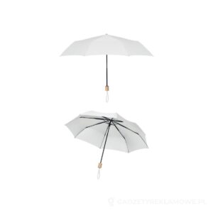 Parasol składany TRALEE - biały – zdjęcia produktu