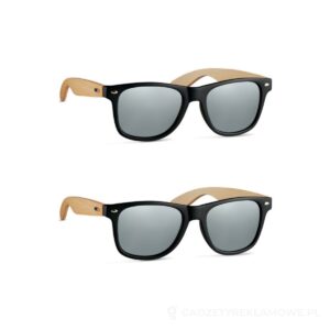Okulary przeciwsłoneczne CALIFORNIA TOUCH - srebrny – zdjęcia produktu