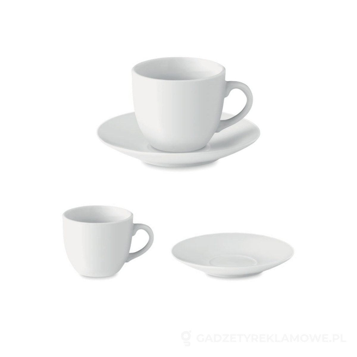 MO9634-06-wariant-watermark Filiżanka i spodek do espresso ESPRESSO - biały – zdjęcia produktu